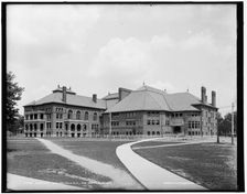 Waterman Gymnasium, U. of M., Ann Arbor, Michigan, between 1890 and 1901. Creator: Unknown