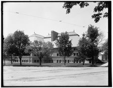 Waterman Gymnasium, U. of M., Ann Arbor, Michigan, between 1890 and 1901. Creator: Unknown