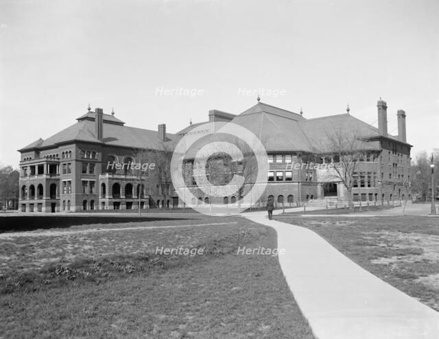 Waterman Gymnasium, U. of M. [i.e. University of Michigan], Ann Arbor, Mich., between 1910 and 1920. Creator: Unknown.