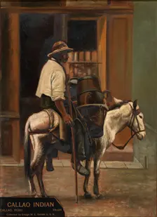 Waterman of Callao, ca. 1890-1892. Creator: Unknown