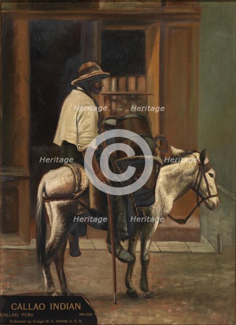 Waterman of Callao, ca. 1890-1892. Creator: Unknown.