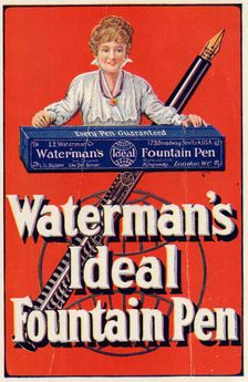 Waterman’s Fountain Pen, 1900s