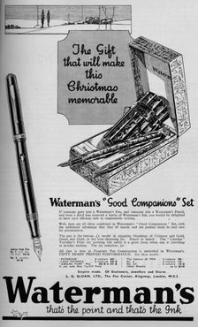 Waterman's Good Companions Set 1934, (1934)
