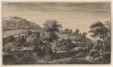 Watermill at the Foot of a Hill. Creator: Anthonie Waterloo