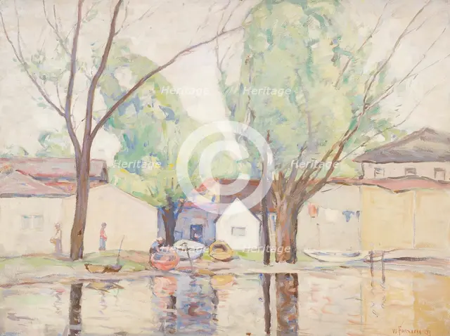 Waterside, 1933. Creator: William Forsyth.