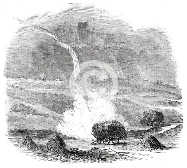 Waterspout at New Galloway, 1850. Creator: Unknown.