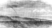 Waterspout seen between Bournemouth and Poole, 1871. Creator: Unknown