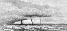Waterspouts in the Mediterranean, 1872. Creator: Unknown