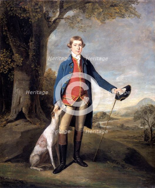 Watkin E. Wynne (1755-1796), 1770. Creator: William Parry.
