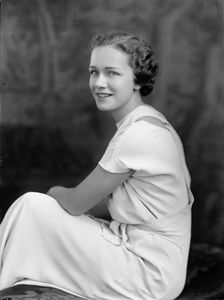 Watkins, Elizabeth H. - Portrait, 1933. Creator: Harris & Ewing