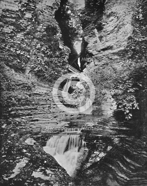 'Watkins Glen', 19th century. Artist: Unknown.