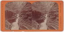 Watkins Glen Scenery, Shadow Gorge, c. 1860. Creator: George F. Gates