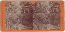 Watkins Glen Scenery, Spiral Gorge, c. 1860. Creator: George F. Gates