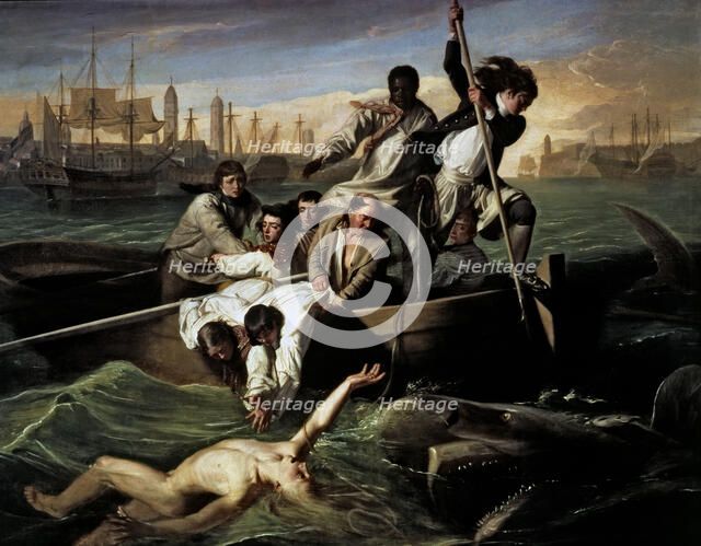  'Watson and the Shark', 1778, by John Singleton Copley.