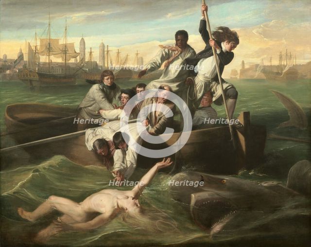 Watson and the Shark, 1778. Creator: John Singleton Copley.