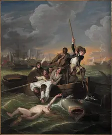 Watson and the Shark, 1782. Creator: John Singleton Copley