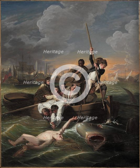 Watson and the Shark, 1782. Creator: John Singleton Copley.