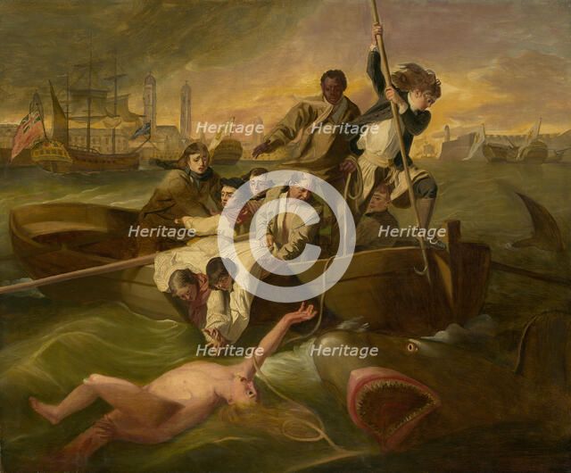 Watson and the Shark, ca. 1778. Creator: After John Singleton Copley (American, Boston, Massachusetts 1738-1815 London).