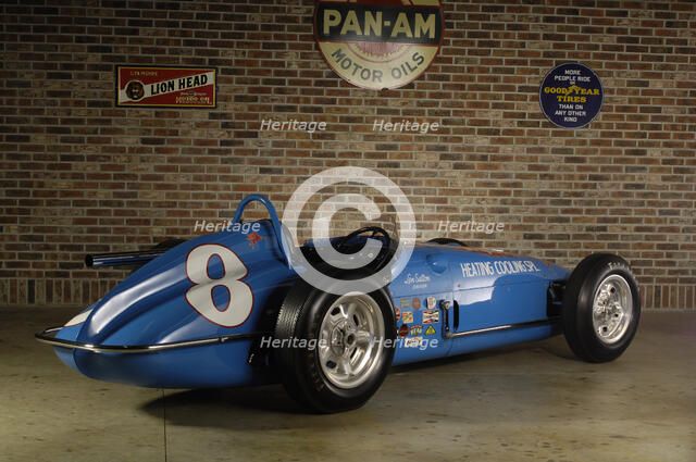 Watson V8 Roadster 1960. Artist: Simon Clay.