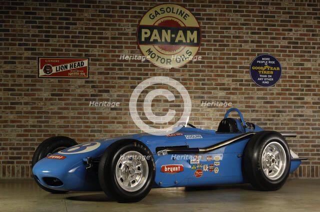 Watson V8 Roadster 1960. Artist: Simon Clay.