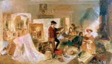 Watteau Study by Fresnoy's Rules 1831. Artist: JMW Turner