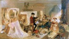 Watteau Study by Fresnoy's Rules 1831. Artist: JMW Turner