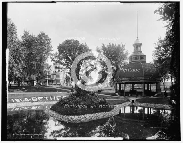 Waukesha, Wis., Bethesda Springs, the pavilion, between 1880 and 1899. Creator: Unknown.