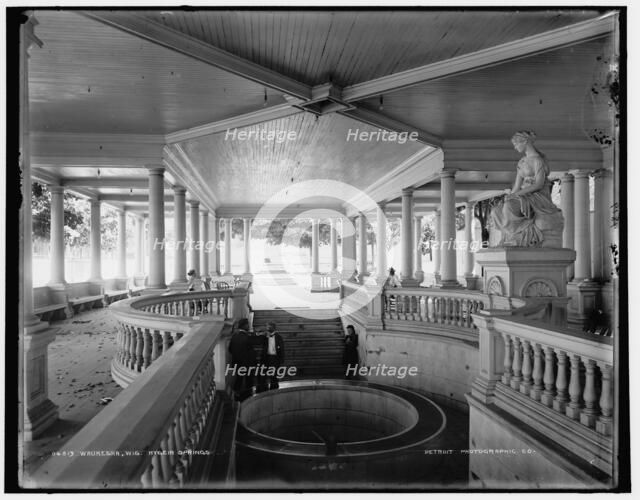 Waukesha, Wis., Hygeia Springs, between 1880 and 1899. Creator: Unknown.