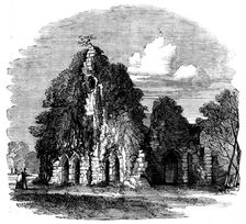 Waverley Abbey, Surrey - from a photograph by Mr. Liddiard, of Farnham, 1858. Creator: Unknown