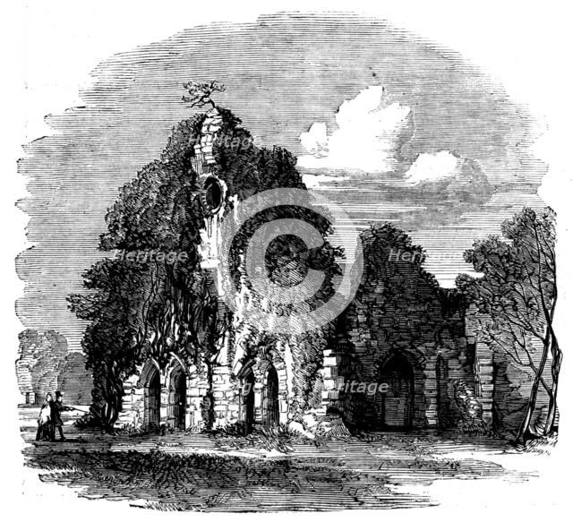 Waverley Abbey, Surrey - from a photograph by Mr. Liddiard, of Farnham, 1858. Creator: Unknown.