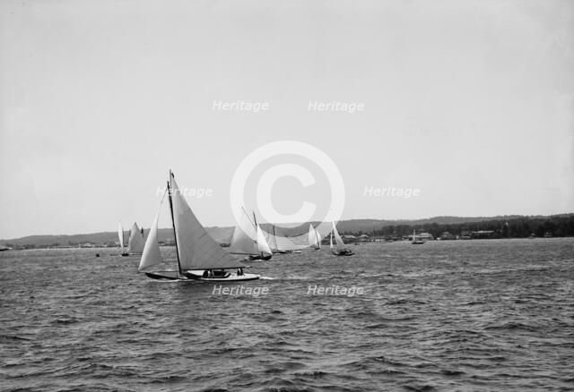 Wawa, start of 30s, N.Y.Y.C. [New York Yacht Club], 1896 June 11. Creator: John S Johnston.