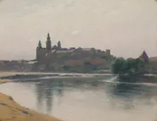 Wawel from the Vistula Side, 1903. Creator: Stanislaw Witkiewicz