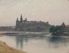 Wawel from the Vistula Side, 1903. Creator: Stanislaw Witkiewicz