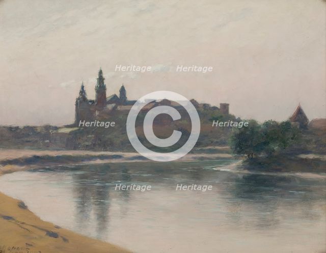 Wawel from the Vistula Side, 1903. Creator: Stanislaw Witkiewicz.