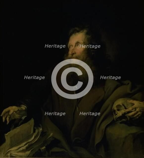 Wax Modeller Simon as St. Jerome, 1665. Creator: Henrich Dittmers.