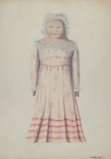 Wax Doll, c. 1936. Creator: Edward L Loper