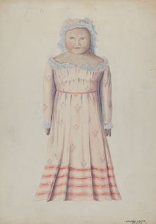 Wax Doll, c. 1936. Creator: Edward L Loper