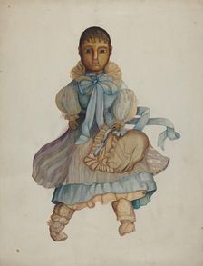 Wax Doll, c. 1937. Creator: Edna C. Rex