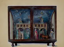 Wax Group (Detail), c. 1936. Creator: Mina Lowry