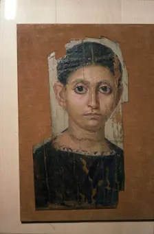 Wax portrait from Antinoe, 3rd century