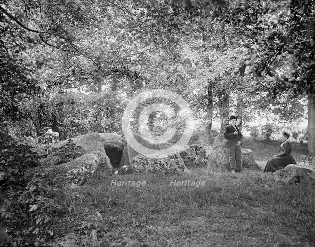 Waylands Smithy, Ashbury, Oxfordshire, c1860-c1922.  Artist: Henry Taunt