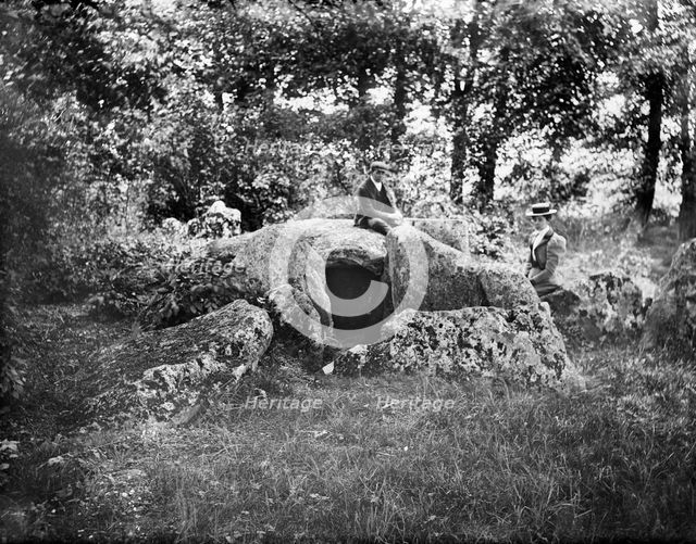Waylands Smithy, Ashbury, Oxfordshire, c1860-c1922. Artist: Henry Taunt.