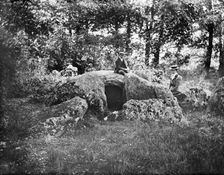 Waylands Smithy, Ashbury, Oxfordshire, c1860-c1922. Artist: Henry Taunt
