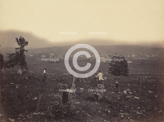 Waymart, Del. & Hudson Canal Co., c. 1863-1865. Creator: Thomas H. Johnson.