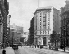 Wayne County and Home Savings Bank, Detroit, Mich., between 1900 and 1920. Creator: Unknown