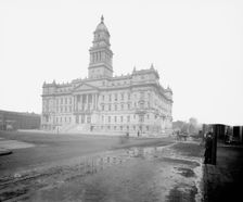 Wayne County Building, Detroit, Mich., between 1902 and 1906. Creator: Unknown