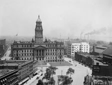 Wayne County Building, Detroit, Mich., between 1902 and 1920. Creator: Unknown