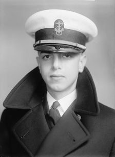 Wayne M. Brown, Midshipman - Portrait, 1933. Creator: Harris & Ewing