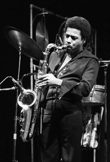 Wayne Shorter, London, 1976. Artist: Brian O'Connor