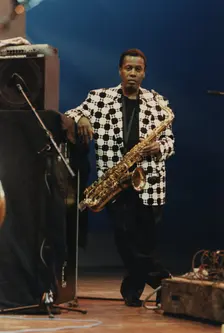 Wayne Shorter, North Sea Jazz Festival, Netherlands, 1992. Creator: Brian Foskett